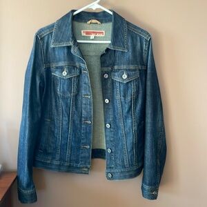 Vintage 1969 Style Gap Dark Denim Jean Jacket- Size M